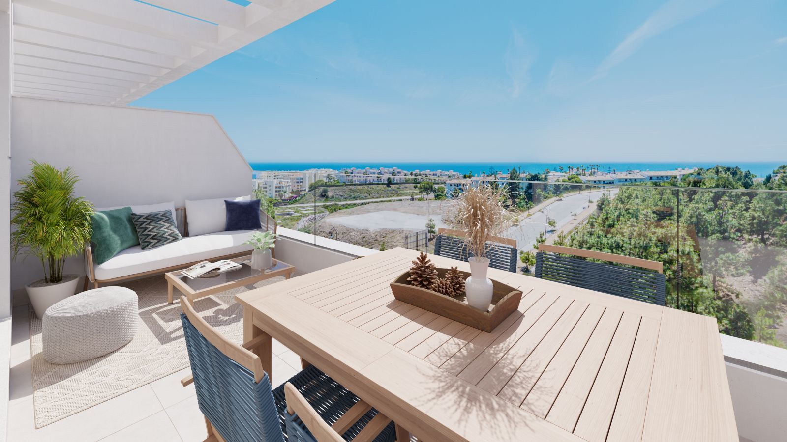 Balkon mit Meerblick im Celere Sunrise